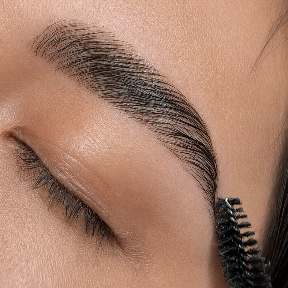 Professional eyebrow shaping and styling